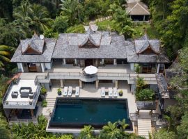 Luxury 5 bedrooms sea view villa in Surin Beach